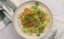 légumes coco-curry